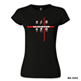 Rammstein Siyah Bayan Tshirt