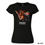 Eminem ft. Rihanna Siyah Bayan Tshirt