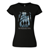 Supernatural - Join the Hunt II Siyah Bayan Tshirt