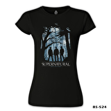 Supernatural - Join the Hunt II Siyah Bayan Tshirt