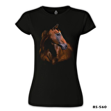 At 1 Siyah Bayan Tshirt
