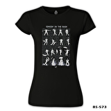 Singin In The Rain Siyah Bayan Tshirt