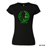 Arrow - 2 Siyah Bayan Tshirt