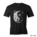 Kurt - Yin Yang Siyah Erkek Tshirt