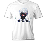 Tokyo Ghoul 2 Beyaz Erkek Tshirt
