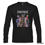 Fortnite - Weapons Siyah Erkek Sweatshirt