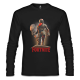 Fortnite - Horror Siyah Erkek Sweatshirt