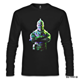 Fortnite - Chevalier 2 Siyah Erkek Sweatshirt