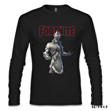 Fortnite - Spider Siyah Erkek Sweatshirt