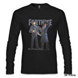 Fortnite - Gangs Siyah Erkek Sweatshirt