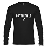 Battlefield 5 - Logo Siyah Erkek Sweatshirt