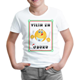 Yılın En Oburu Beyaz Çocuk Tshirt