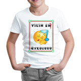Yılın En Uykucusu Beyaz Çocuk Tshirt