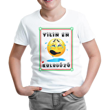 Yılın En Sulugözü Beyaz Çocuk Tshirt