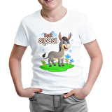 Aile - Eşek Sıpası Beyaz Çocuk Tshirt