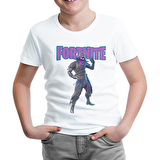 Fortnite - Raven Beyaz Çocuk Tshirt