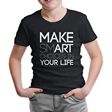 Yazı - Smart Siyah Çocuk Tshirt