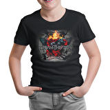 Dream Theater - Fire Wings Siyah Çocuk Tshirt