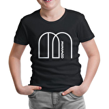Mamamoo - Logo M Siyah Çocuk Tshirt