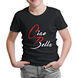 Ciao Bella - CdeP Siyah Çocuk Tshirt
