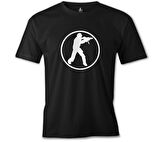 Counter Strike - CS Soldier Siyah Erkek Tshirt