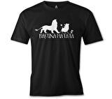 Hakuna Matata - DonT Siyah Erkek Tshirt
