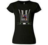 Star Wars - Darth Vader Armor Siyah Bayan Tshirt