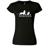 Hakuna Matata - DonT Siyah Bayan Tshirt