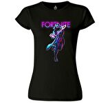 Fortnite - Deriva Siyah Bayan Tshirt
