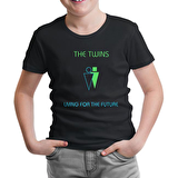 The Twins - Living for the Future Siyah Çocuk Tshirt