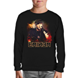 Eminem Siyah Çocuk Sweatshirt