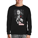 The Godfather Siyah Çocuk Sweatshirt