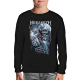 Megadeth Siyah Çocuk Sweatshirt