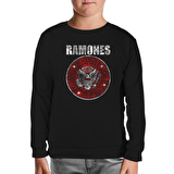 Ramones Siyah Çocuk Sweatshirt