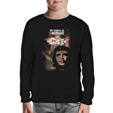 Che Guevara - City Siyah Çocuk Sweatshirt