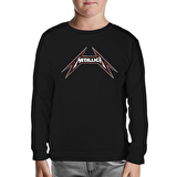 Metallica - Logo Siyah Çocuk Sweatshirt