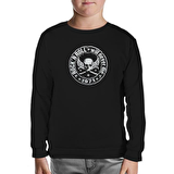 Rock 'N Roll Siyah Çocuk Sweatshirt