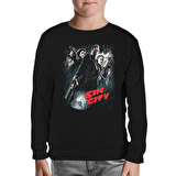 Sin City Siyah Çocuk Sweatshirt