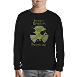 Imagine Dragons - Radioactive Siyah Çocuk Sweatshirt
