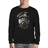 Dog the Police Siyah Çocuk Sweatshirt