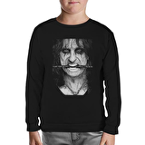 Alice Cooper Siyah Çocuk Sweatshirt