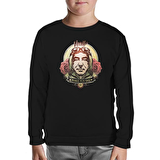 Vecihi Siyah Çocuk Sweatshirt