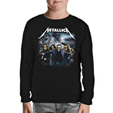 Metallica - İstanbul Siyah Çocuk Sweatshirt