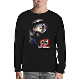 Point Blank Siyah Çocuk Sweatshirt