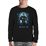 Halo - Guardians Siyah Çocuk Sweatshirt