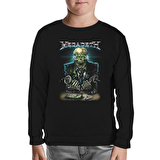 Megadeth - Vic 4 Siyah Çocuk Sweatshirt