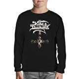 King Diamond II Siyah Çocuk Sweatshirt