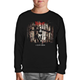 Slipknot - 5: The Gray Chapter Siyah Çocuk Sweatshirt