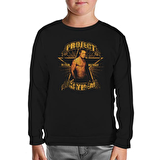 Fight Club - Project Mayhem Siyah Çocuk Sweatshirt