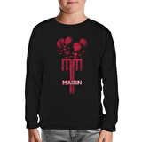Marilyn Manson - MM Siyah Çocuk Sweatshirt